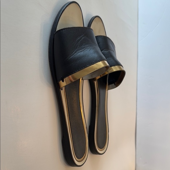 Lanvin Black and Gold Women's Sandals - Picture 6 of 7